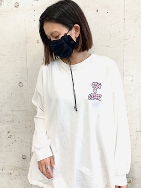 「FIG&VIPER（フィグアンドバイパー）のアイテム（アクセサリー）」を使った、FIG&VIPER_HITOMIさん（レディース・165cm）の春コーディネート