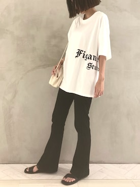 「SVEC（シュベック）のアイテム」を使った、FIG&VIPER_HITOMIさん（レディース・165cm）の夏コーディネート