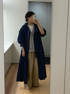 「DRIES VAN NOTEN（ドリスヴァンノッテン）のアイテム（ジャケット/アウター）」を使った、maikovさん（レディース・173cm）の夏コーディネート