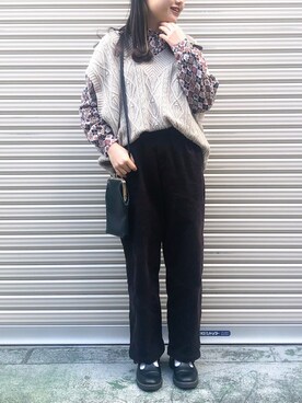 𝙧𝙮𝙪𝙗𝙞さん（レディース・150cm）の冬コーディネート