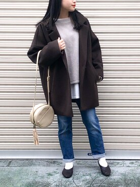 𝙧𝙮𝙪𝙗𝙞さん（レディース・150cm）の冬コーディネート