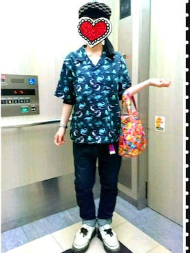 「ジョージコックス」｜「アイテム（腕時計）」を使った、あこ☆★さん（レディース・150cm）の春コーディネート