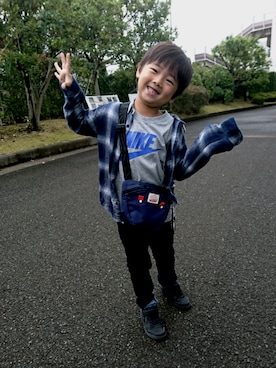 たつきちさん（キッズ・110cm）の秋コーディネート