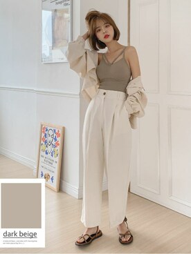 サンダルを使った 春コーデ の人気ファッションコーディネート 地域 韓国 Wear