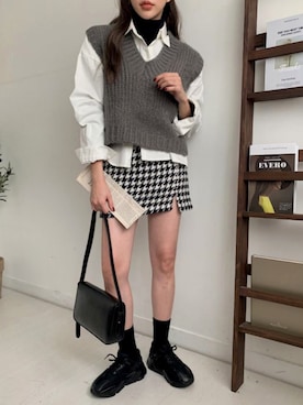 「メロンショップ」｜merongshopjpさん（レディース・164cm）の冬コーディネート