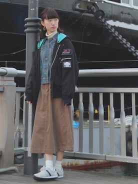 MYBさん（レディース・160cm）の冬コーディネート