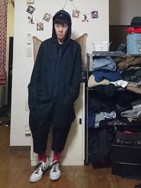 ぽーさん（メンズ・170cm）の冬コーディネート