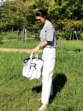 「FRONTROW（フロントロウ）のアイテム」を使った、YMK.jpさん（レディース・168cm）の秋コーディネート