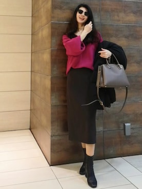 YMK.jpさん（レディース・168cm）の冬コーディネート