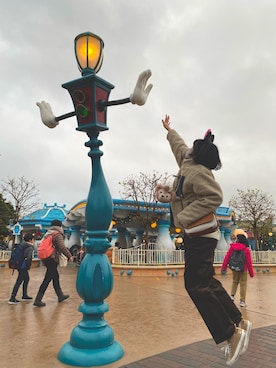 미키🐢さん（レディース・161cm）の冬コーディネート