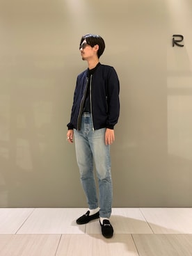 熊さん（メンズ・184cm）の夏コーディネート