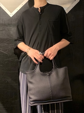 熊さん（メンズ・184cm）の夏コーディネート