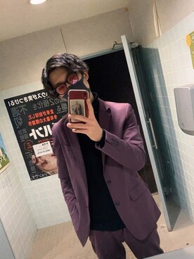 サングラスを使った 冬 のメンズ人気ファッションコーディネート Wear