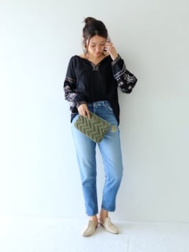 Piさん（レディース・165cm）の夏コーディネート