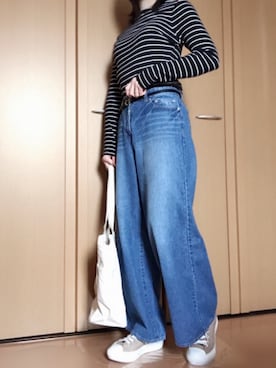 「ボーター」｜cen1000さん（レディース・163cm）の春コーディネート