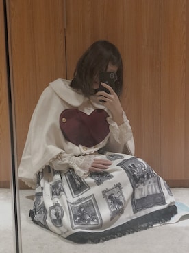「lolitafashion」｜「アイテム（ジャケット/アウター）」を使った、リナさん（レディース・163cm）の冬コーディネート