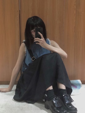 「スナイデル」｜「アイテム（その他）」を使った、リナさん（レディース・163cm）の夏コーディネート