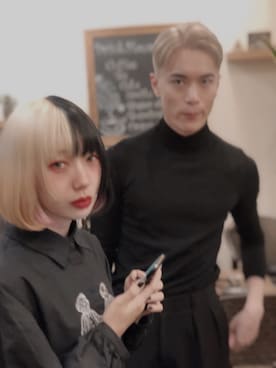 「merry jenny（メリージェニー）のアイテム（シャツワンピース）」を使った、リナさん（レディース・163cm）の秋コーディネート