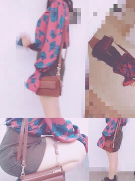 「アイテム（カメラ/カメラグッズ、ホワイト系）」を使った、☺︎さん（レディース・156cm）の秋コーディネート
