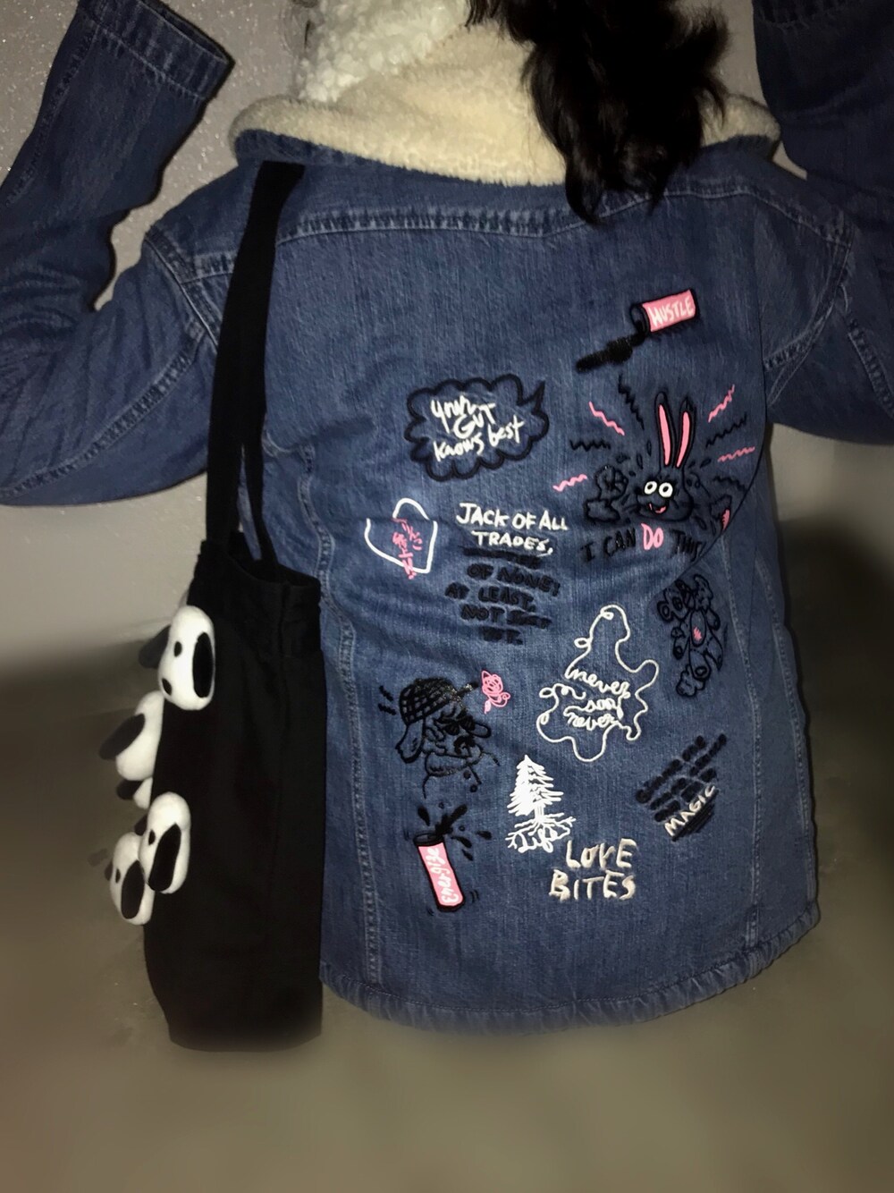 PEACH JOHNのデニムジャケットを使った人気ファッションコーディネート 