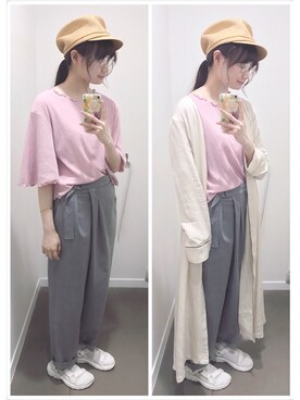 Fuukaさん（レディース・165cm）の春コーディネート