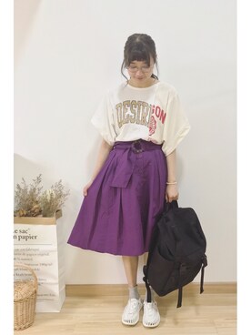 Fuukaさん（レディース・165cm）の夏コーディネート