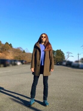 「Right-on（ライトオン）のアイテム（その他アウター）」を使った、U_G        ユージ 🌬   さん（メンズ・180cm）の冬コーディネート