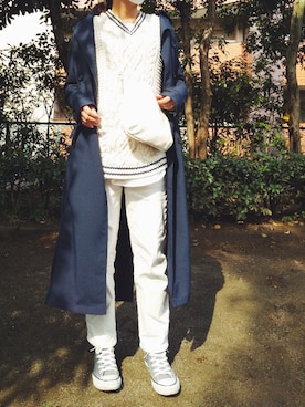 「Vero Moda（-）のアイテム」を使った、ai*さん（レディース・165cm）の春コーディネート