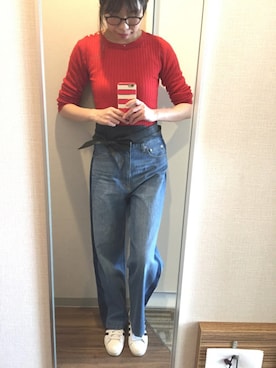 asaMi◡̈⃝⋆*さん（レディース・162cm）の秋コーディネート