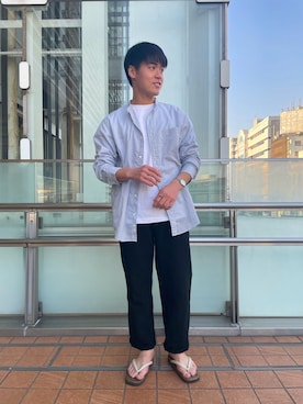 「VETRA（ベトラ）のアイテム」を使った、HOSHIKIさん（メンズ・169cm）の春コーディネート