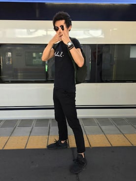 「ファイティングポーズ」｜3.2.H.E.R.Oさん（メンズ・177cm）の秋コーディネート