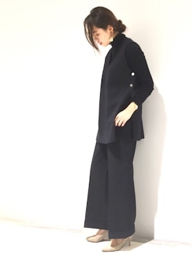 「RIVEDROITE」｜「アイテム（その他）」を使った、なみさん（レディース・161cm）の秋コーディネート
