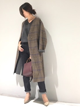 なみさん（レディース・161cm）の秋コーディネート