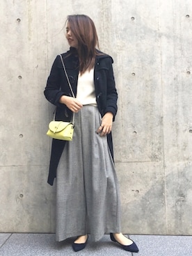 なみさん（レディース・161cm）の秋コーディネート