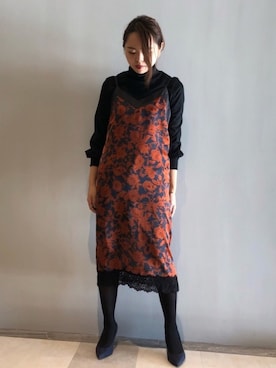 なみさん（レディース・161cm）の冬コーディネート