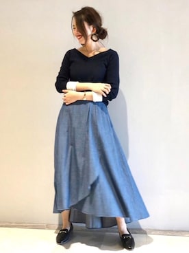 なみさん（レディース・161cm）の冬コーディネート