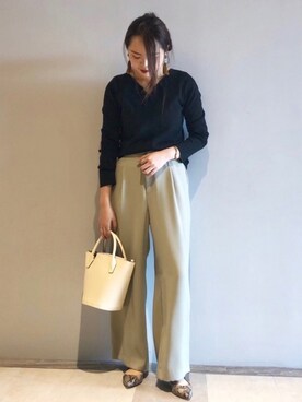 なみさん（レディース・161cm）の冬コーディネート