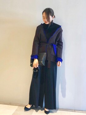 なみさん（レディース・161cm）の冬コーディネート