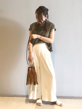 なみさん（レディース・161cm）の春コーディネート