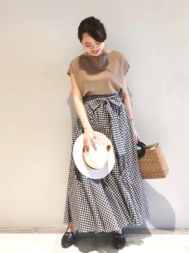 なみさん（レディース・161cm）の春コーディネート