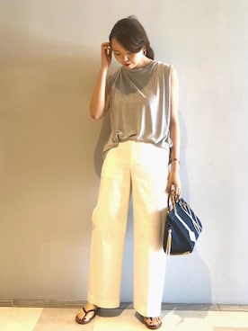 なみさん（レディース・161cm）の夏コーディネート