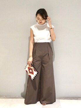 なみさん（レディース・161cm）の夏コーディネート