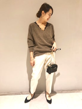 なみさん（レディース・161cm）の秋コーディネート