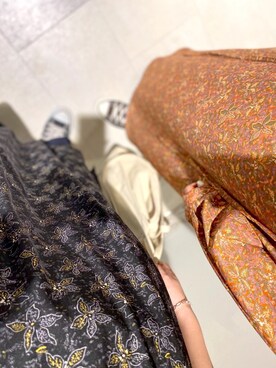 「RIVEDROITE」｜「アイテム（シャツワンピース）」を使った、なみさん（レディース・161cm）の冬コーディネート