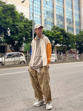 「Taichung」｜「アイテム（ジャケット/アウター）」を使った、佟孟澤さん（メンズ・179cm）の春コーディネート