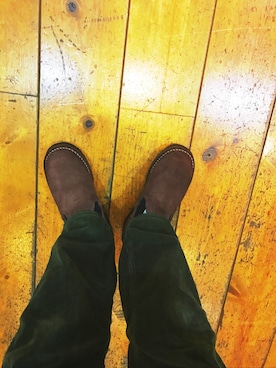 「WESCO（ウエスコ）のアイテム」を使った、なそんさん（レディース・159cm）の冬コーディネート