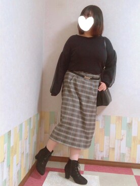 Noannu ノアンヌ のニット セーターを使った人気ファッションコーディネート Wear