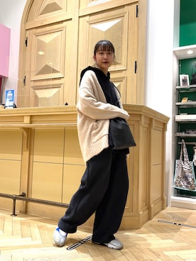 大木さん(レディース・159cm)の冬コーディネート