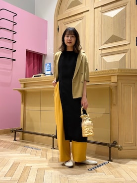 「RBS」｜「アイテム（ワンピース/ドレス）」を使った、大木さん（レディース・159cm）の春コーディネート