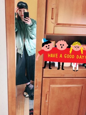 「ISOOK（アイスー）のアイテム（ブーティ）」を使った、miさん（レディース・163cm）の冬コーディネート